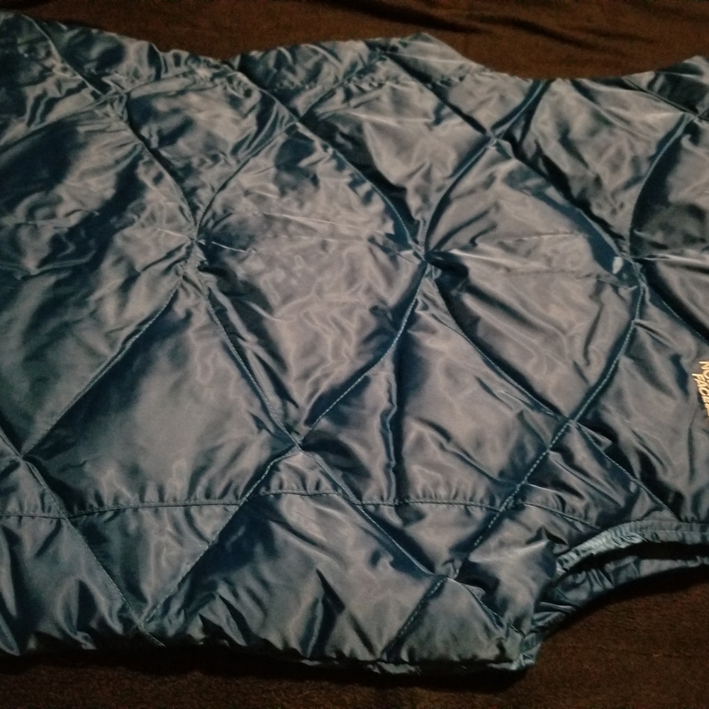 The North Face Womens M Shiny Blue 550 Vest